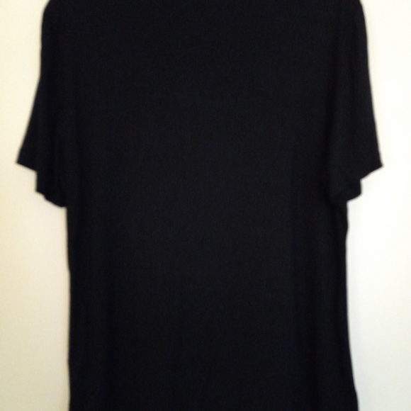 Shein 3X short sleeve women's black top - Picture 3 of 4